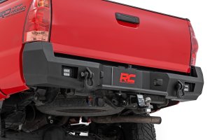 Toyota Tacoma Rear Bumper - Rough Country - With LED Cubes - '05-'15
